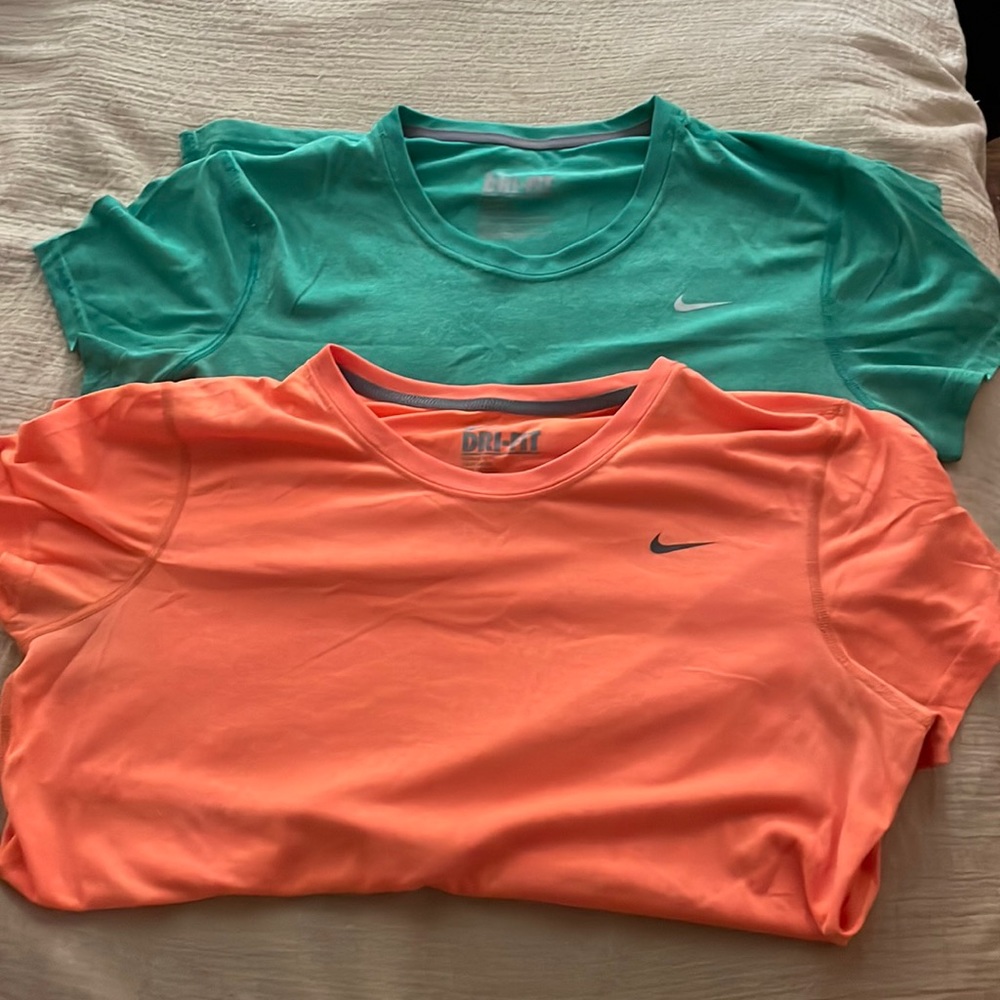 Lot of 2 Nike Dri-Fit Tees
